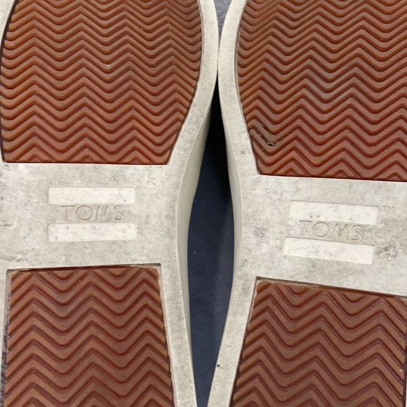 Toms Faux Leo Fur Paxton Slip-Ons Size 8 - Picture 8 of 13